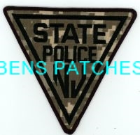 NEW JERSEY,NEW JERSEY STATE POLICE SUBDUED CAMOUFLAGE 1
